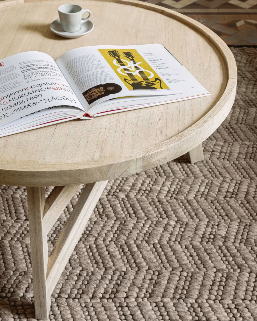 Kave Home Tenda coffee table Ø 81 cm