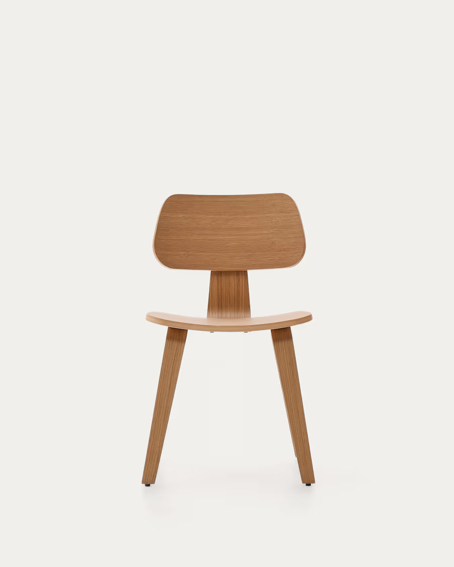 Kave Home Gena Chair in Oak Veneer