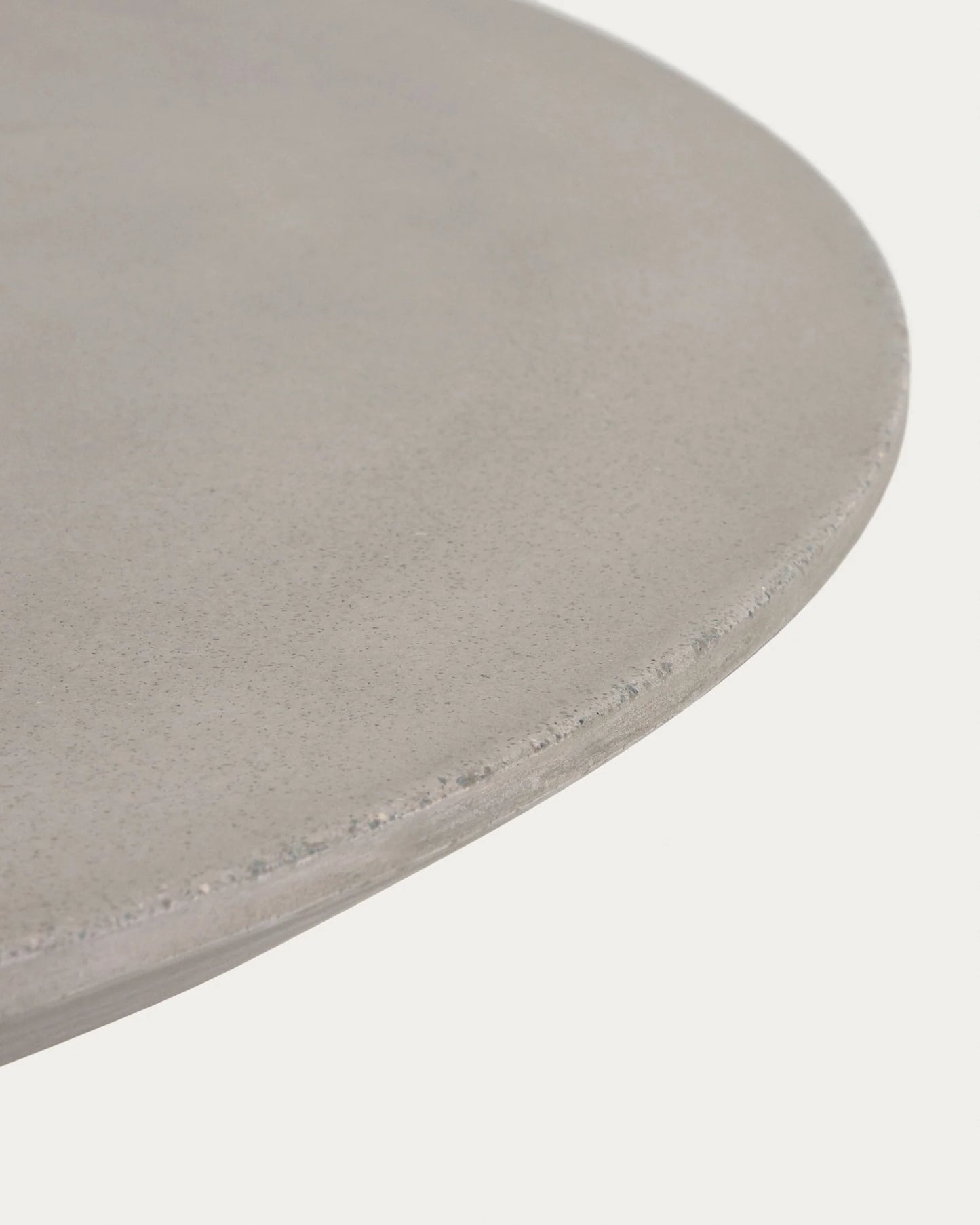 Kave Home Itai Outdoor Round Cement Table, Ø 120 cm