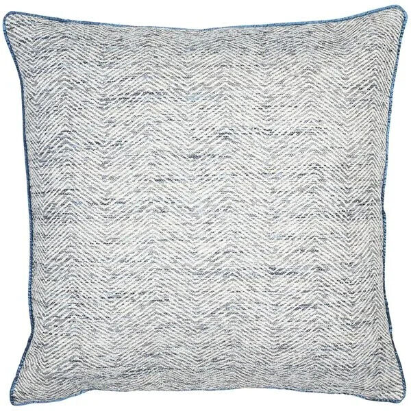 Malini Ripple Navy Cushion cushion 43 x 43
