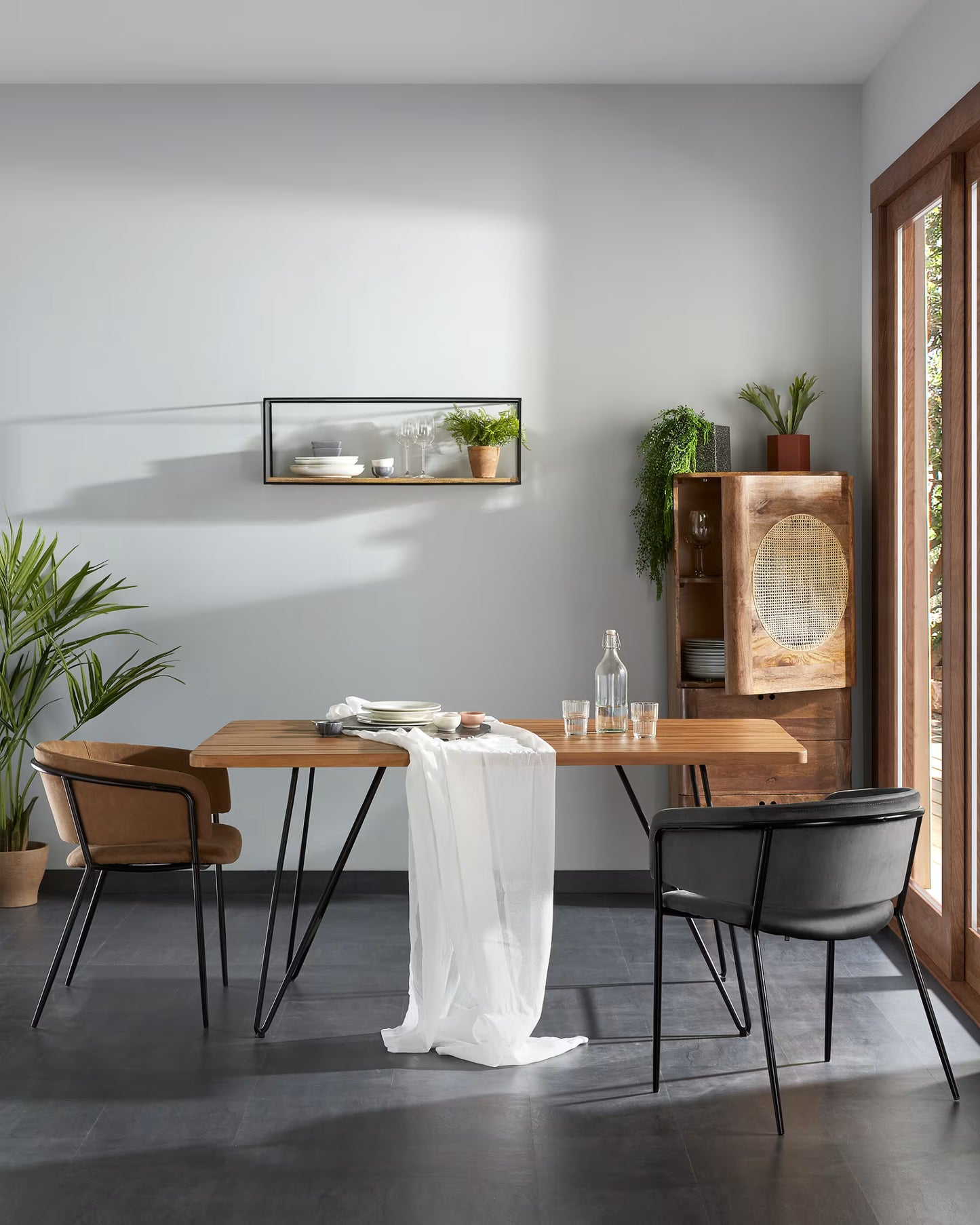 Kave Home Wall Rack Elisha 90 x 30 cm