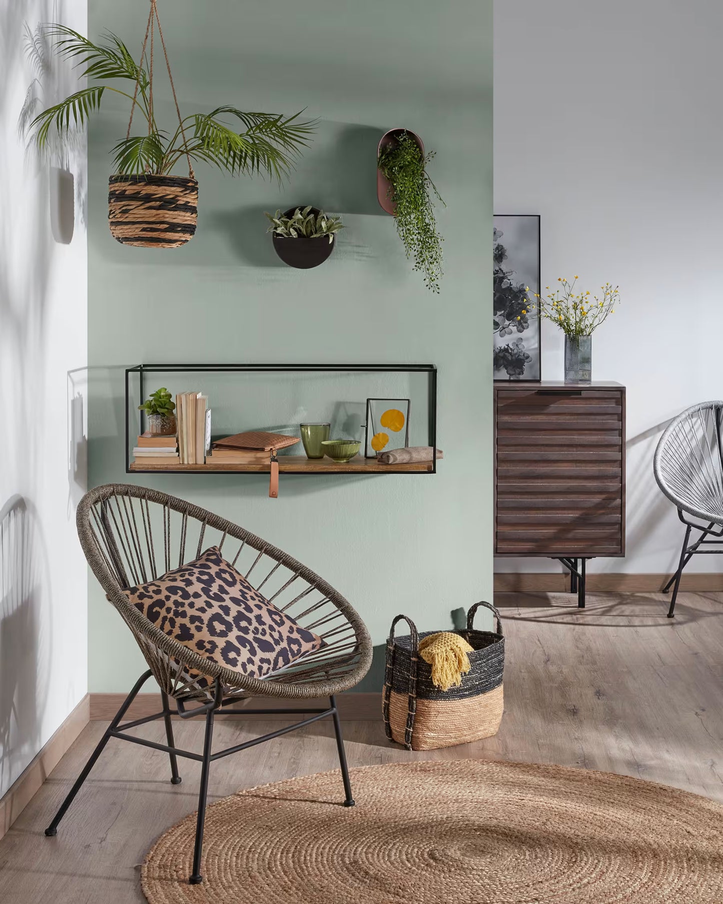 Kave Home Wall Rack Elisha 90 x 30 cm