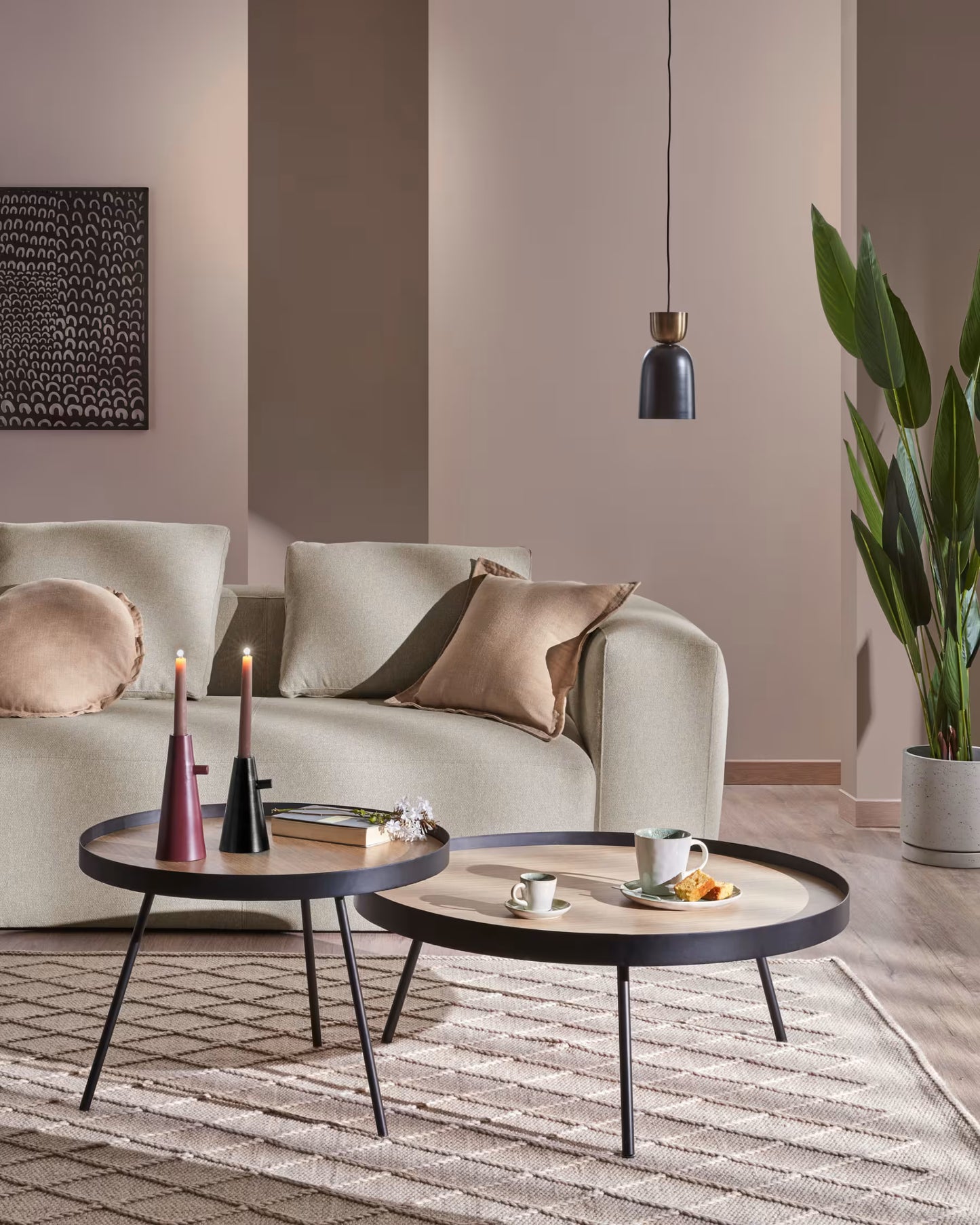Kave Home Nenet coffee table Ø 84 cm
