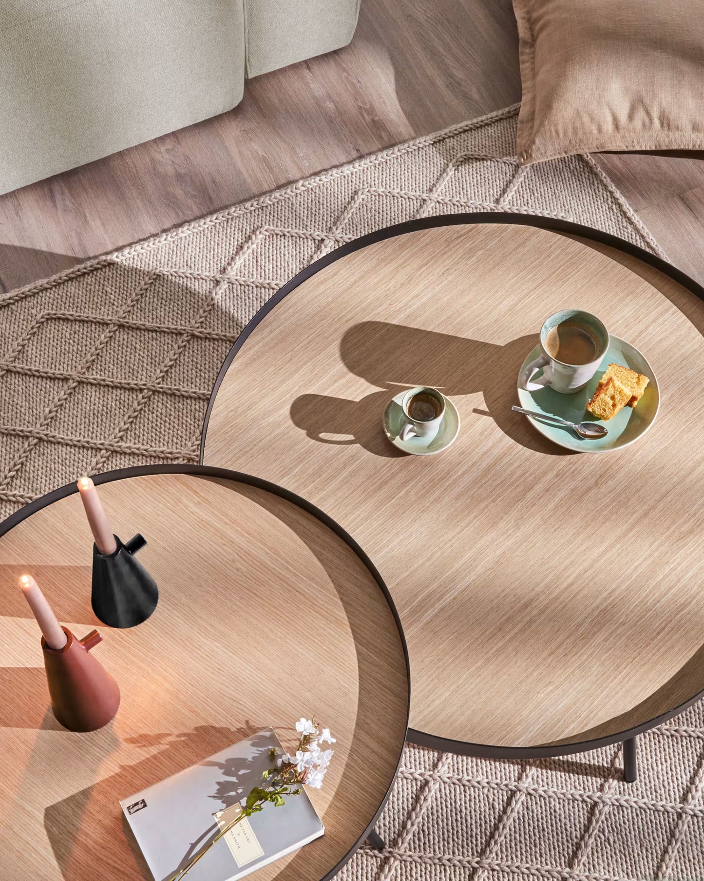 Kave Home Nenet coffee table Ø 84 cm