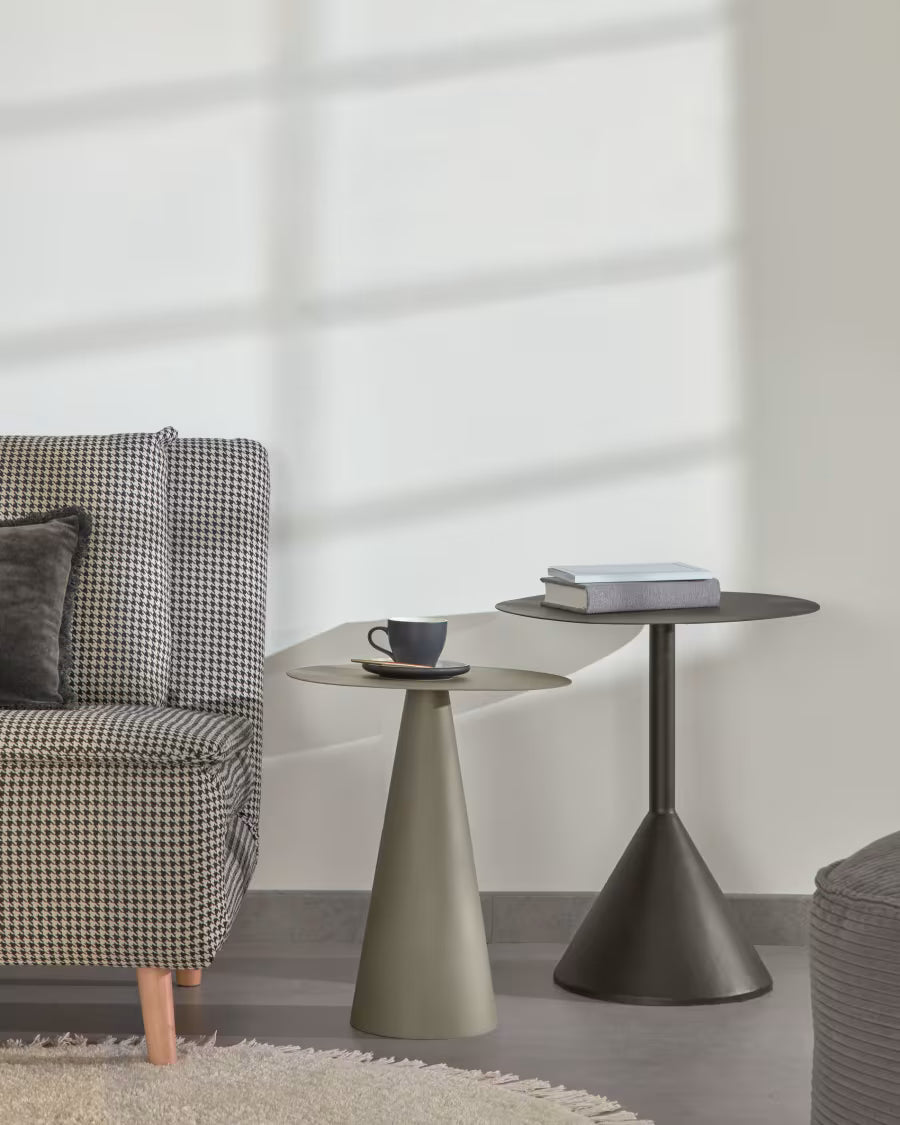 Kave Home Shirel Decorative Table Ø 40 cm Green