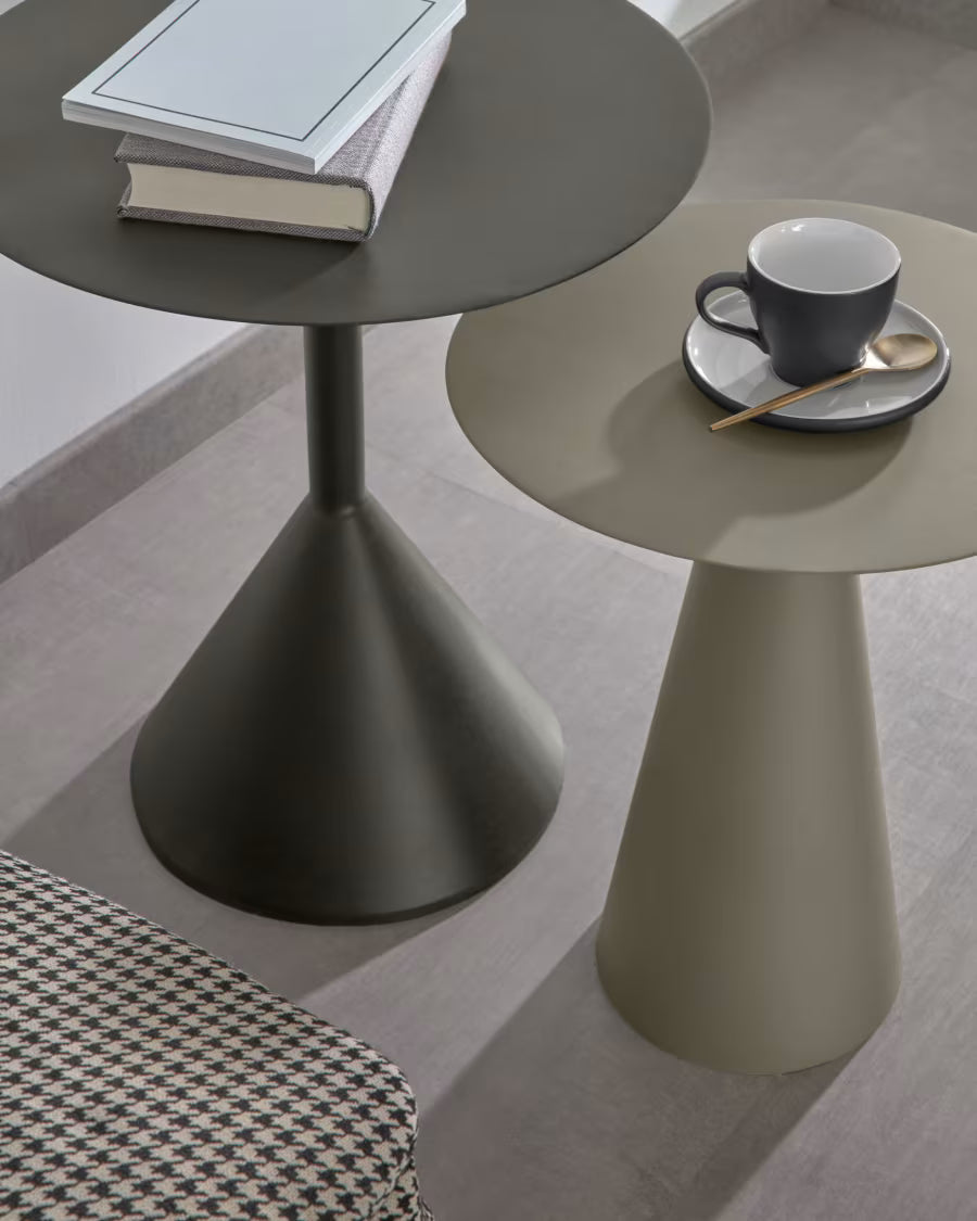 Kave Home Shirel Decorative Table Ø 40 cm Green