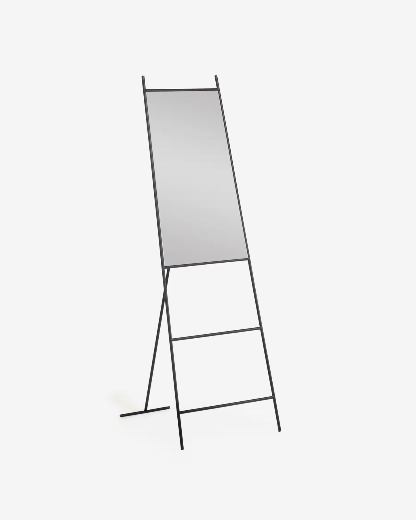 Kave Home Norland Black Metal Full-Length Mirror 55 x 166 cm