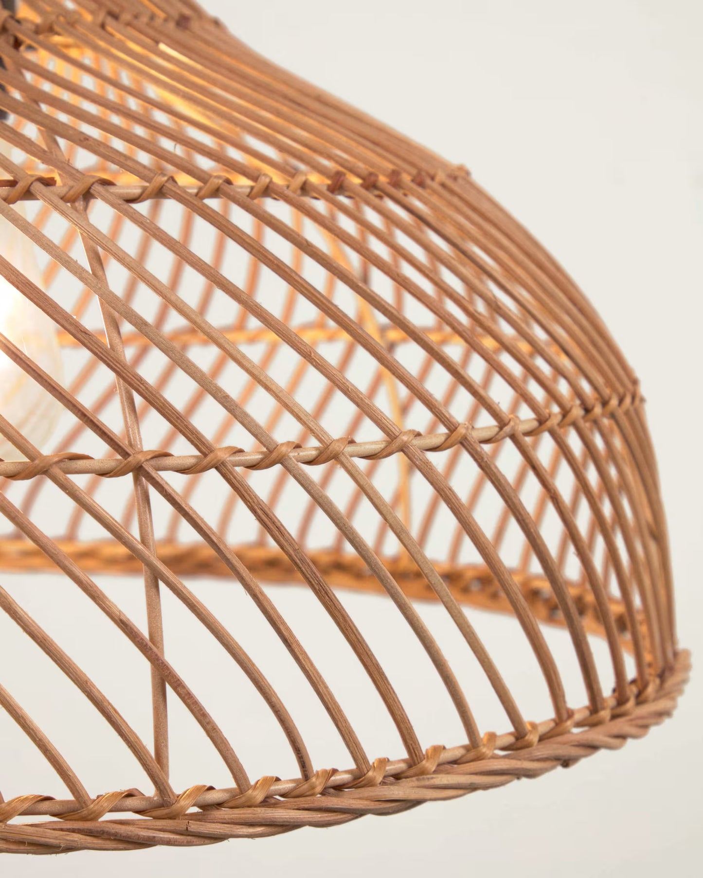 Kave Home Dyara 100% Rattan Light Shade Ø 41 cm