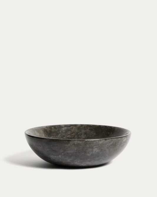Kave Home Darnen Grey Marble Countertop Washbasin Ø 40cm