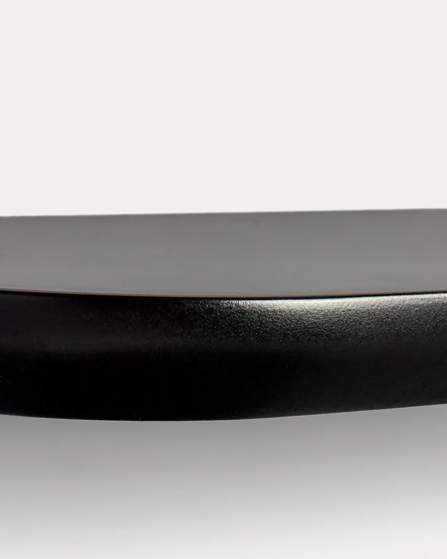 Kave Home Arely Set of 2 MDF Shelves with Black Lacquer Finish 35 cm/55 cm