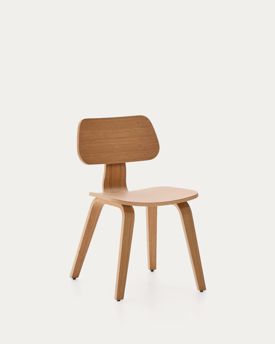 Kave Home Gena Chair in Oak Veneer
