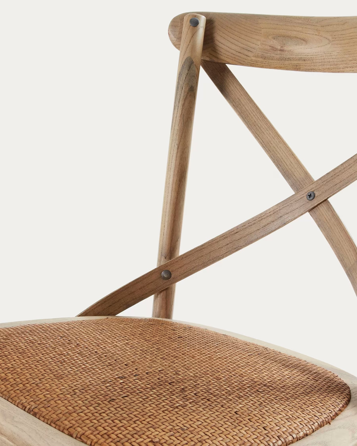 Kave Home Alsie Chair in Solid Birch Wood with Natural Lacquer