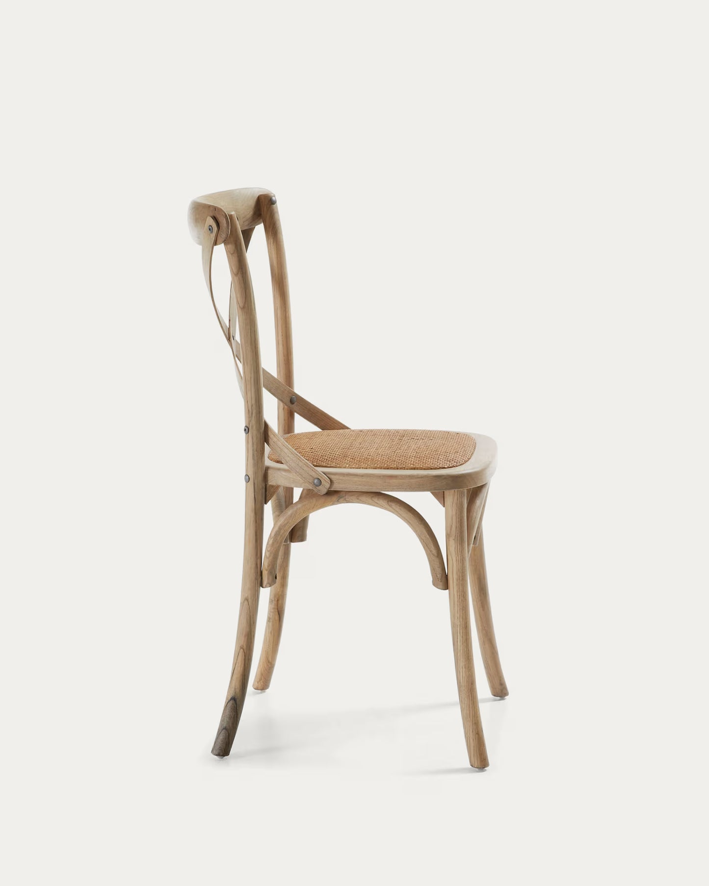 Kave Home Alsie Chair in Solid Birch Wood with Natural Lacquer