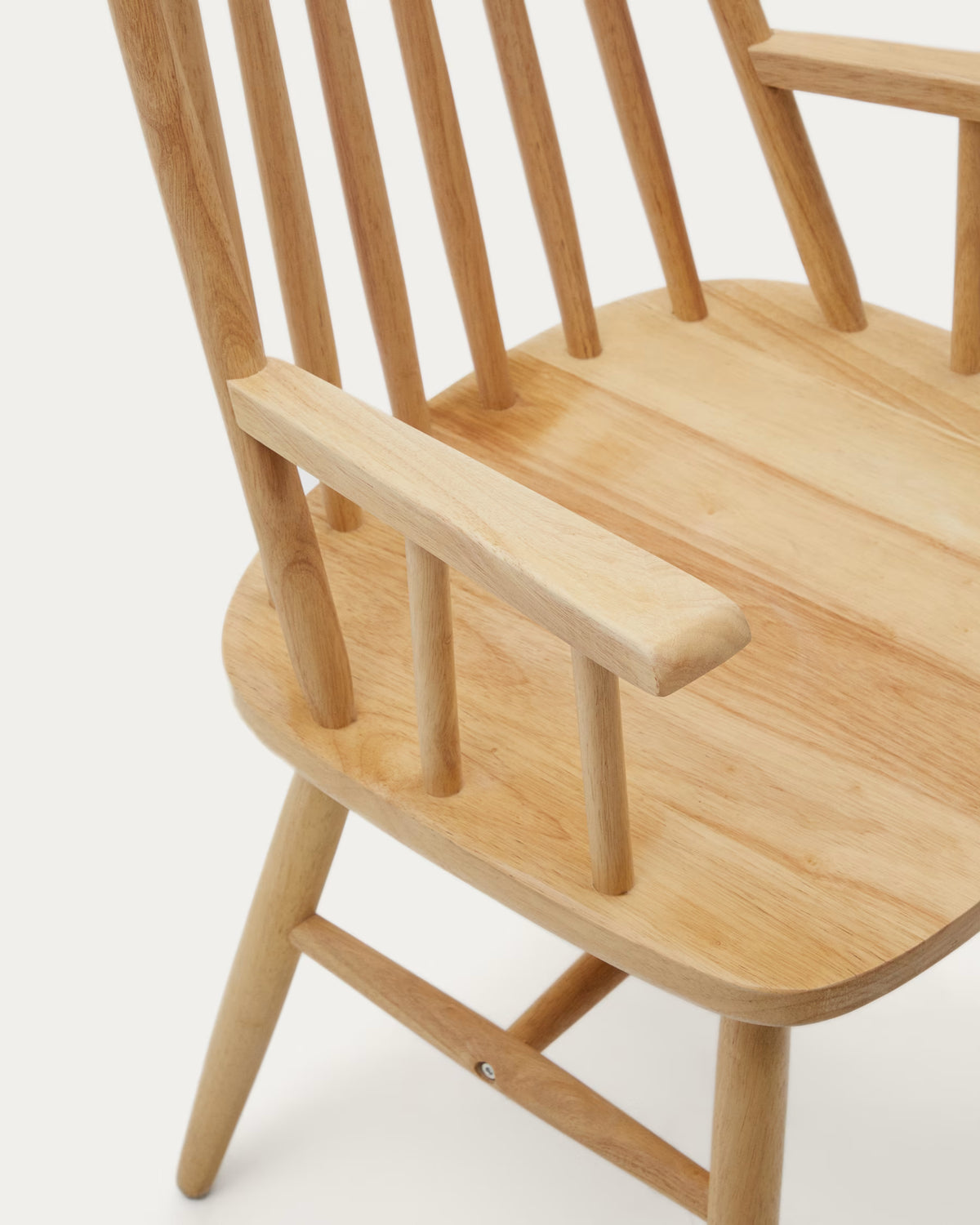 Kave Home Tressia Chair Natural with Armrests