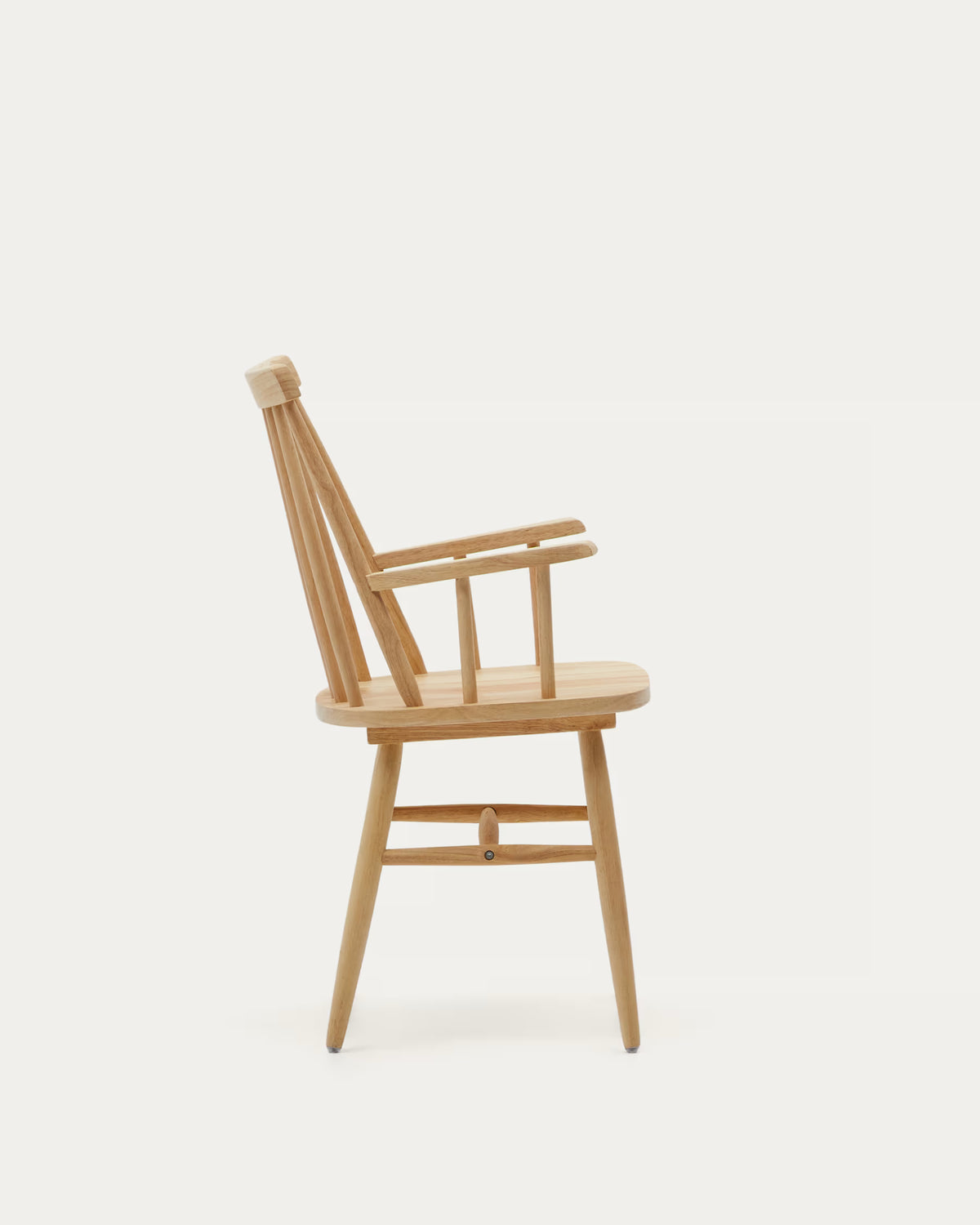 Kave Home Tressia Chair Natural with Armrests