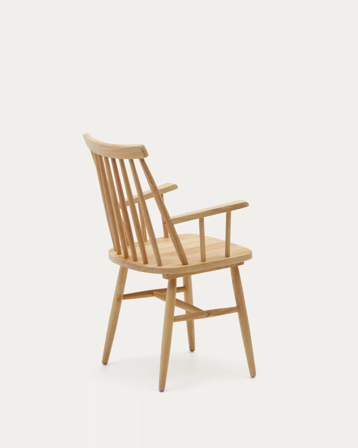 Kave Home Tressia Chair Natural with Armrests