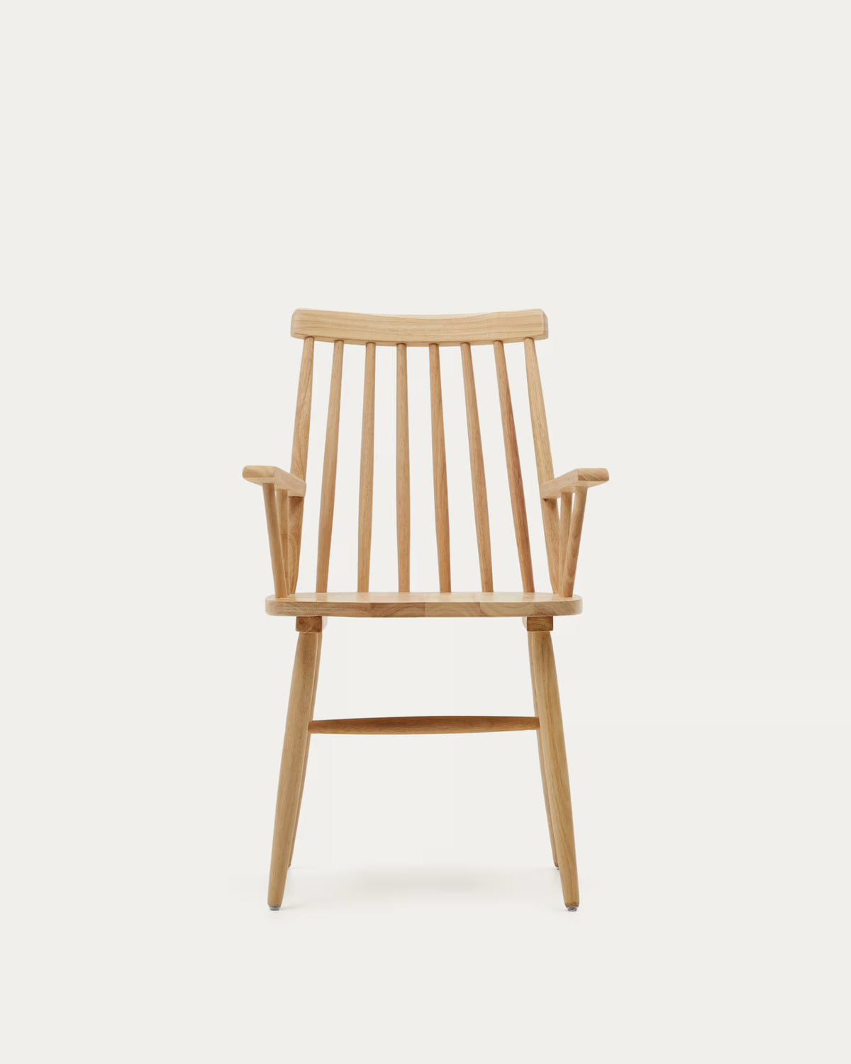 Kave Home Tressia Chair Natural with Armrests