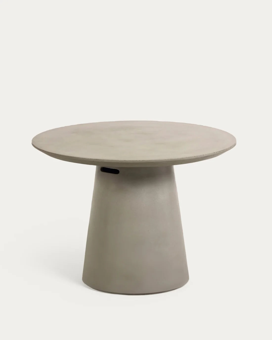 Kave Home Itai Outdoor Round Cement Table, Ø 120 cm