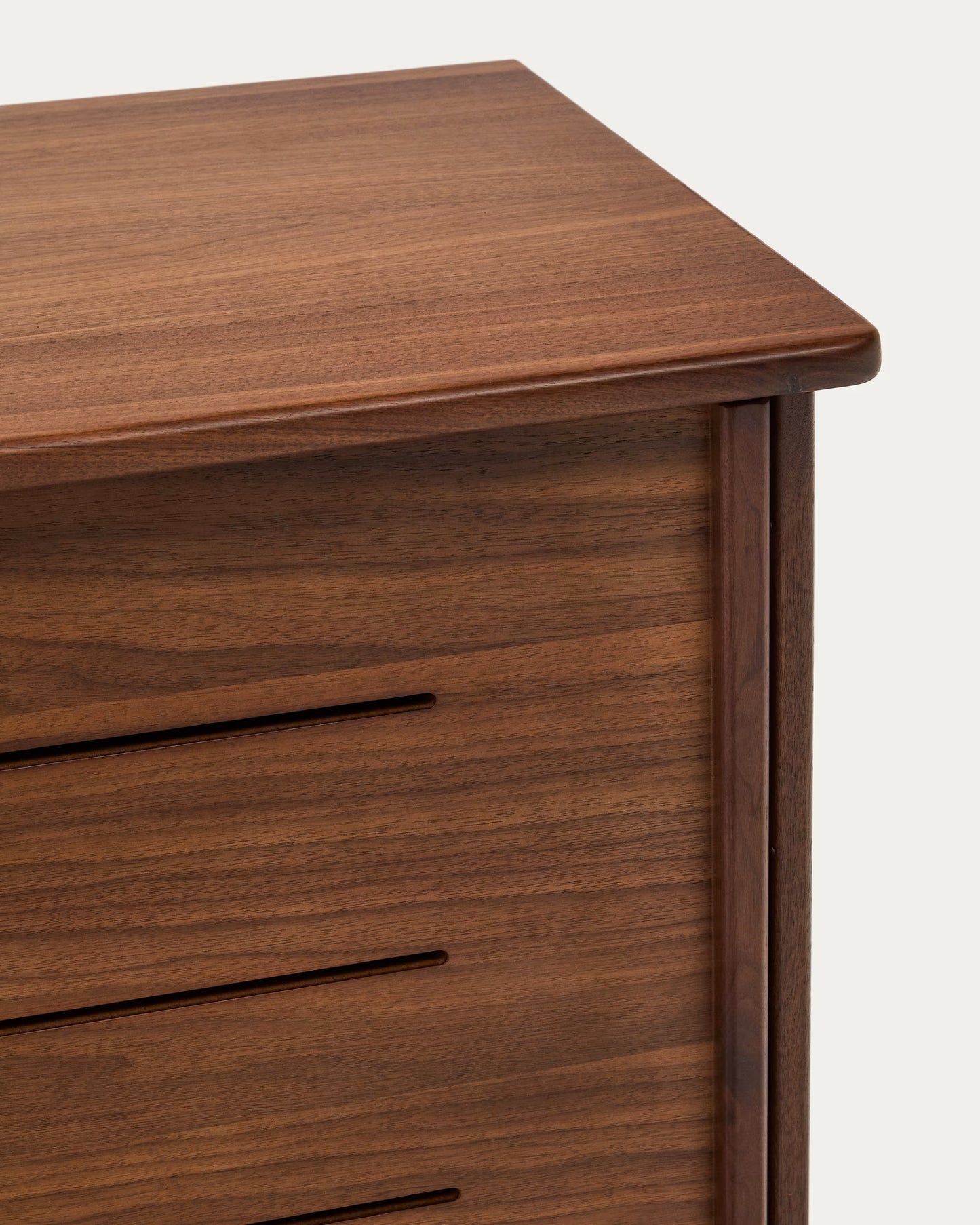 Kave Home Carolin Walnut Wood Veneer Sideboard with 2 Doors and 1 Drawer, 180 x 83.8 cm