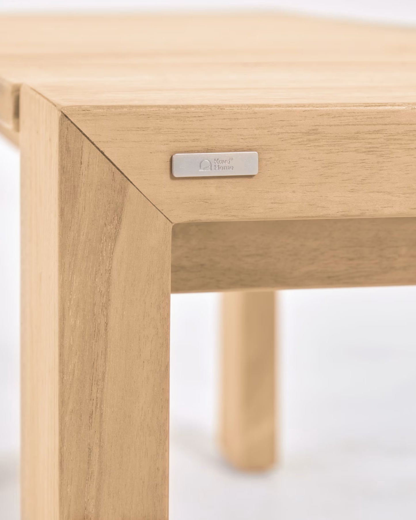 Kave Home Victoire Solid Teak Outdoor Bench 175 cm