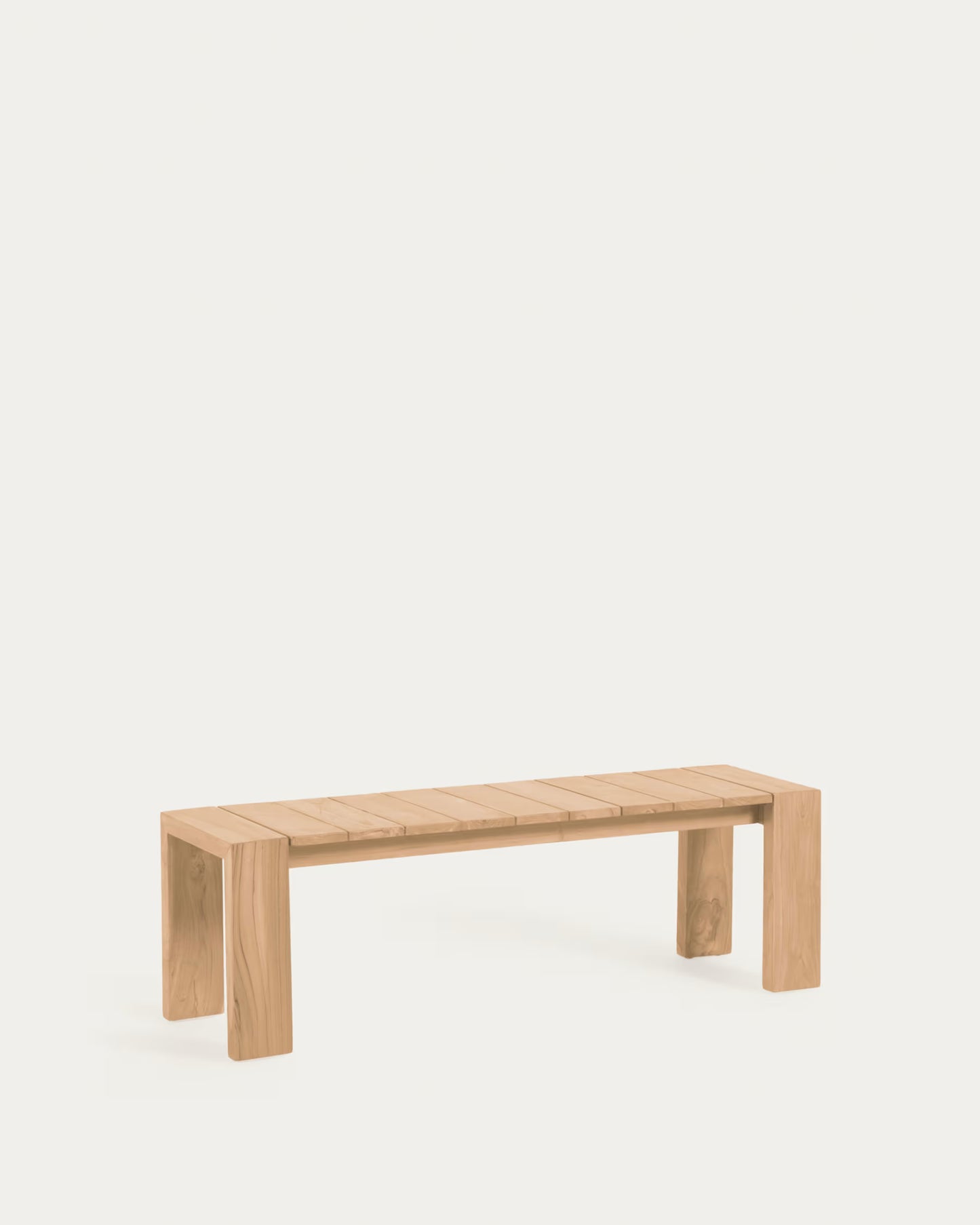 Kave Home Victoire Solid Teak Outdoor Bench 175 cm