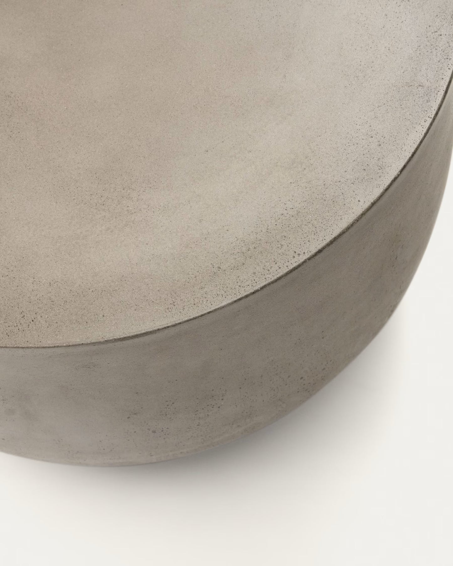 Kave Home Garbet Cement Coffee Table, Ø 60 cm
