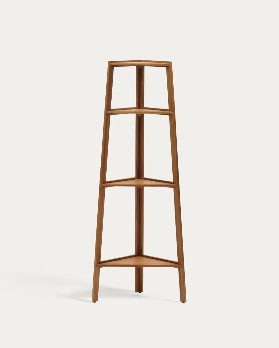 Kave Home Victora Outdoor Shelving Unit made from Solid Acacia Wood, 42 x 150 cm FSC 100%