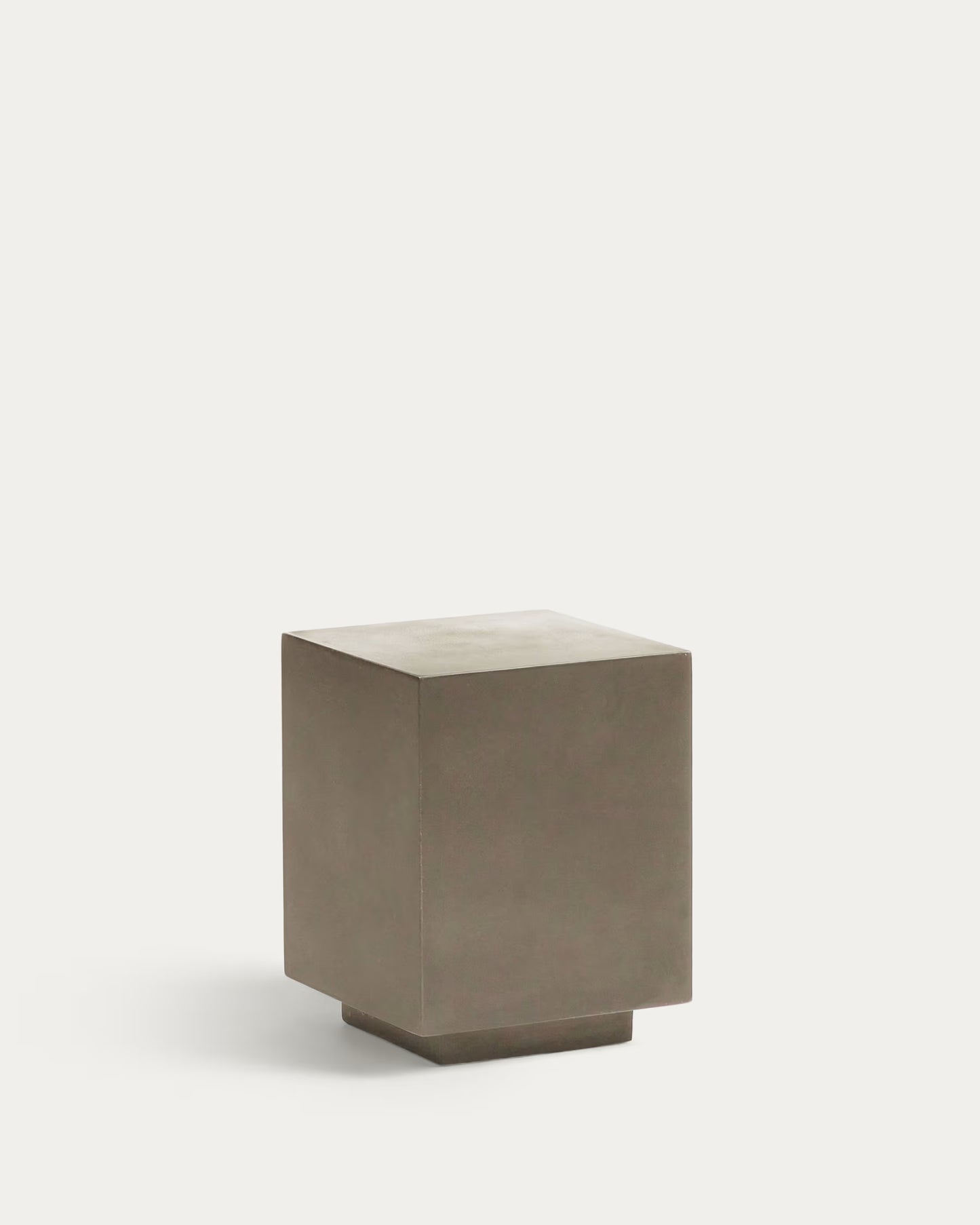 Kave Home Rustella Cement Side Table, 35 x 35 cm
