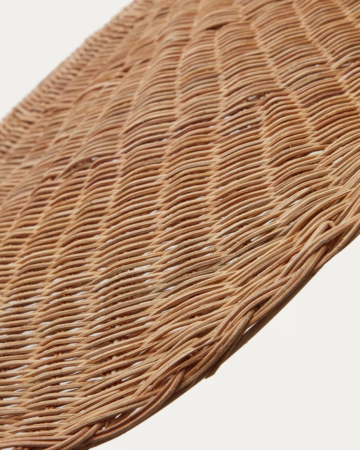 Kave Home Bisbal ceiling Lamp Shade with a Natural Finish, Ø 80 cm