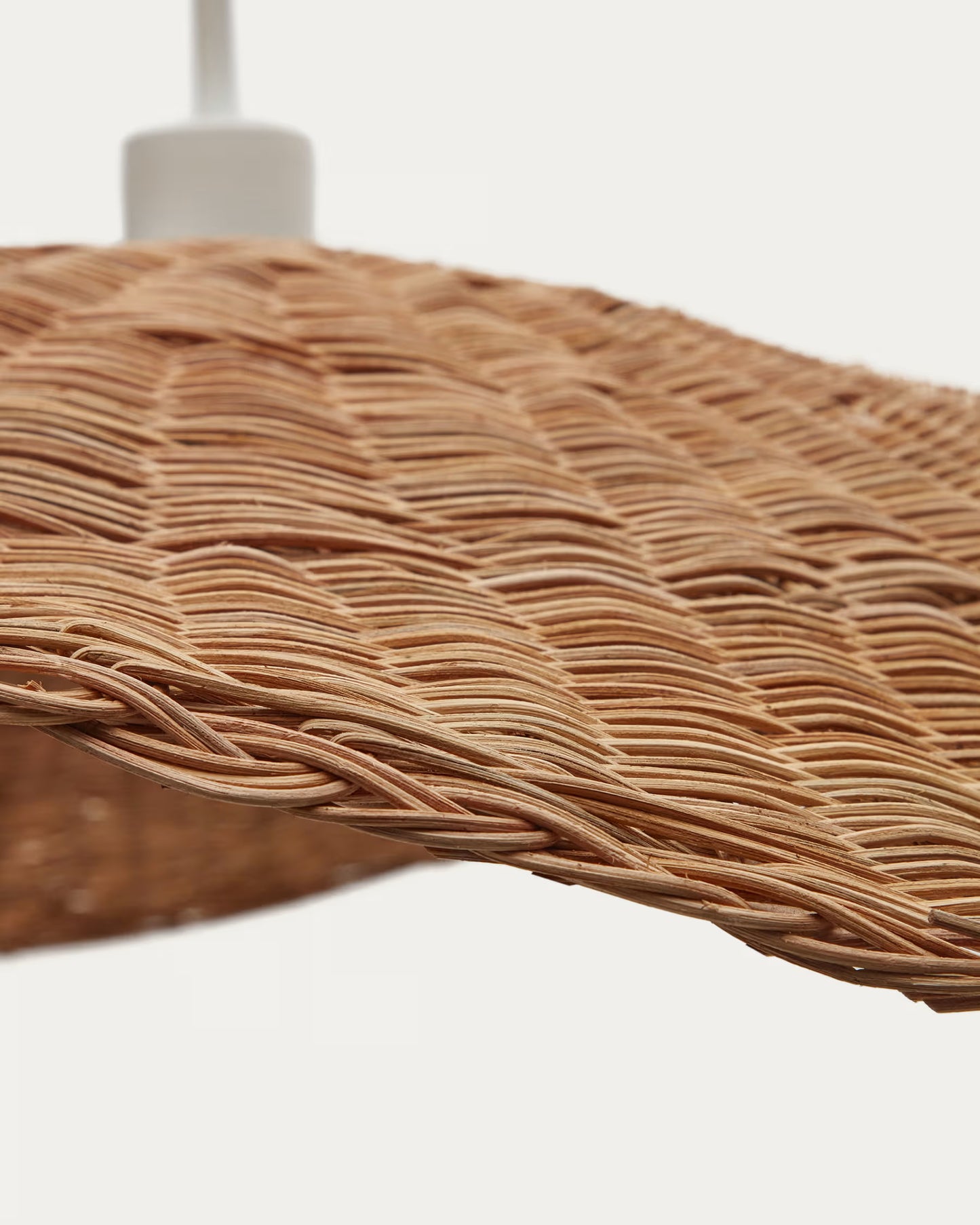 Kave Home Bisbal ceiling Lamp Shade with a Natural Finish, Ø 80 cm