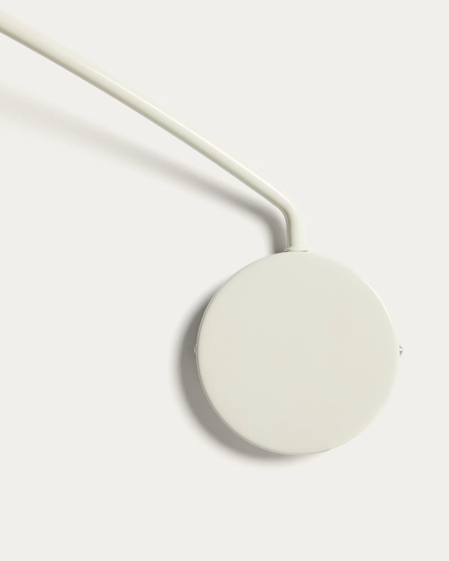 Kave Home Kally Wall Lamp in a Beige Painted Finish UK Adapter