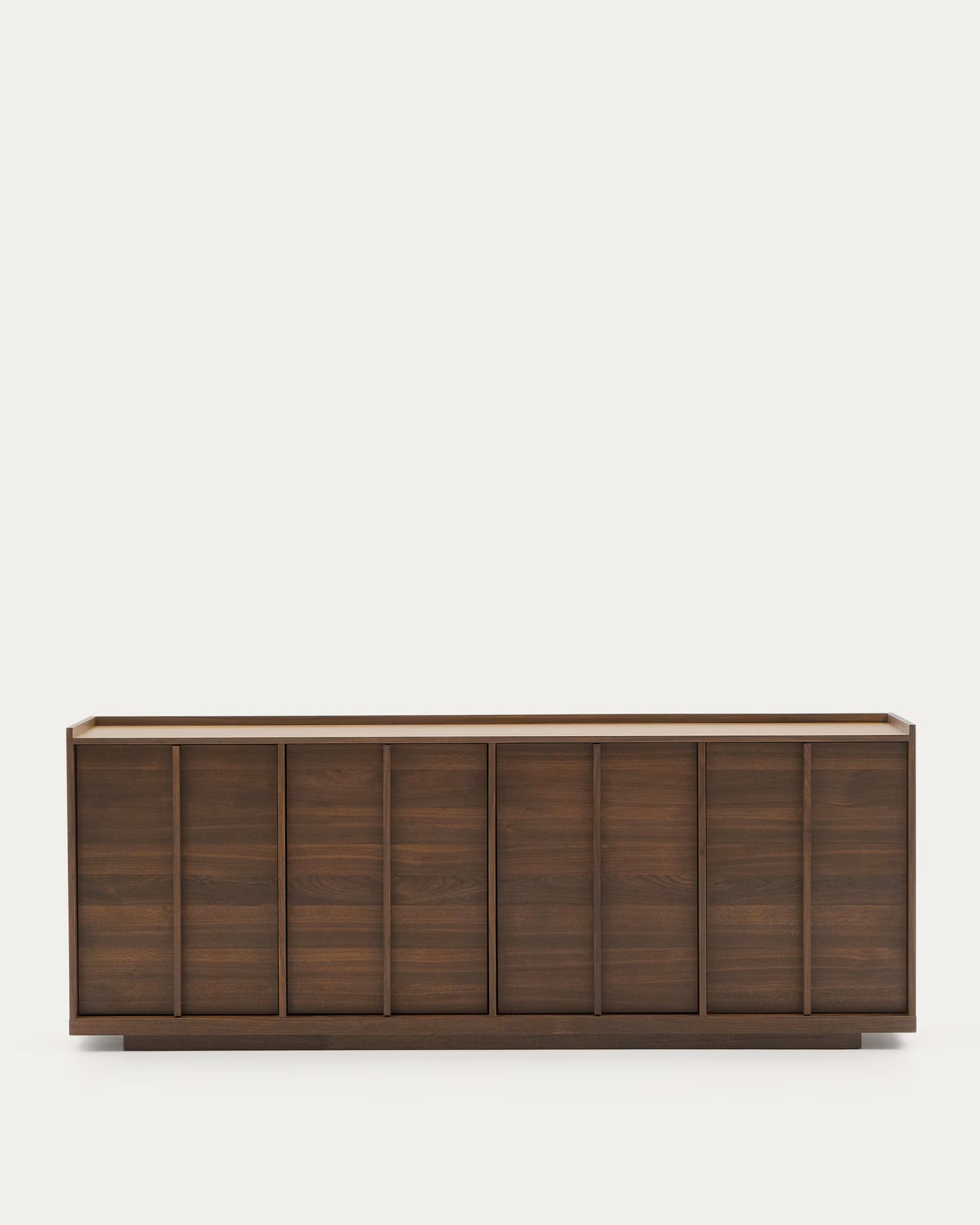 Kave Home Onix Sideboard with a Walnut Veneer in a Dark Finish, 200 x 80 cm FSC Mix Credit