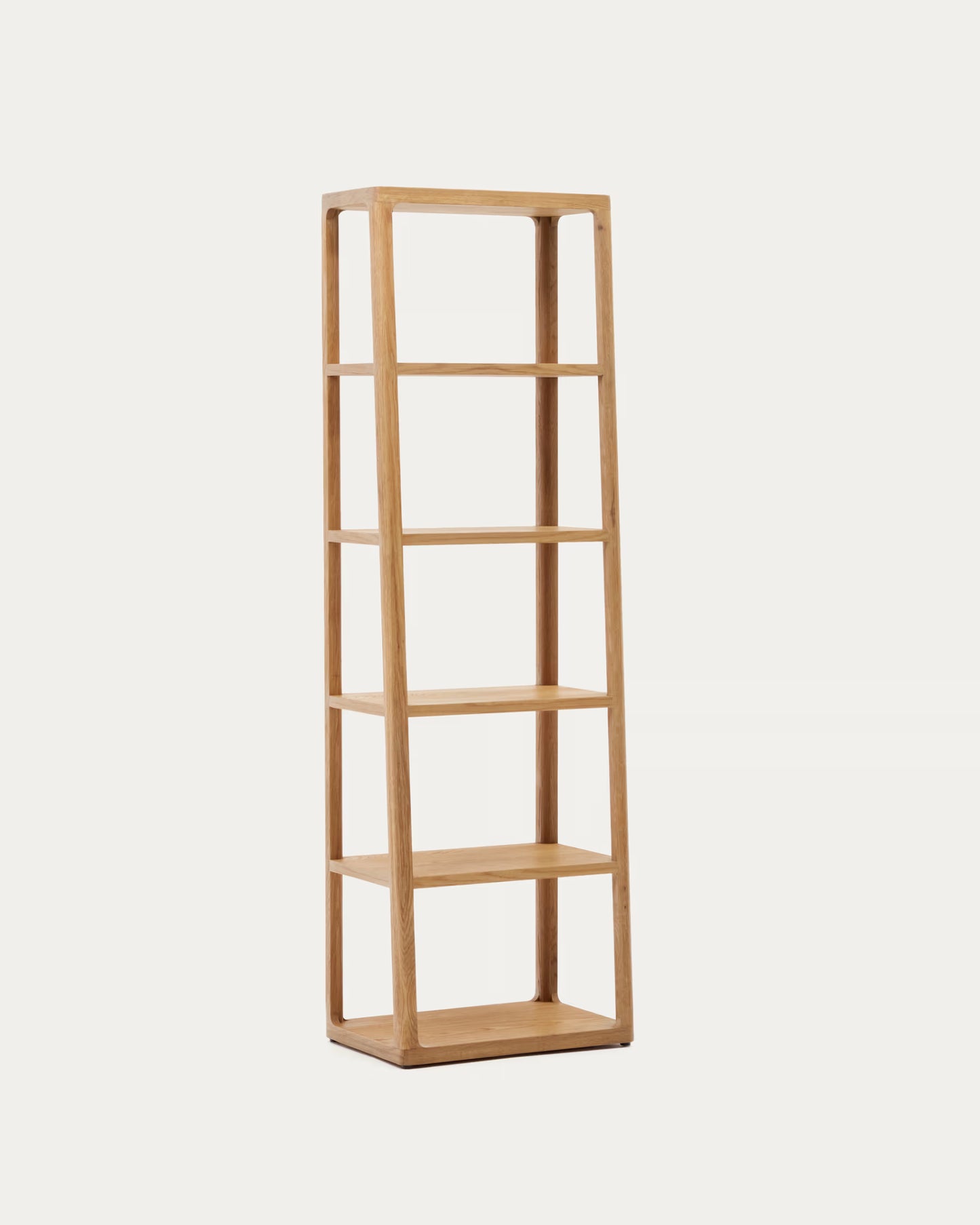 Kave Home Maymai Shelf with Solid Oak Structure 60 x 193 cm