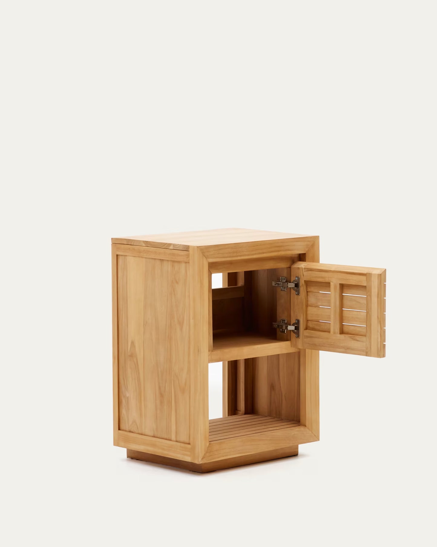 Kave Home Saula Bathroom Furniture in Solid Teak Wood with Natural Finish, 60 x 45 cm
