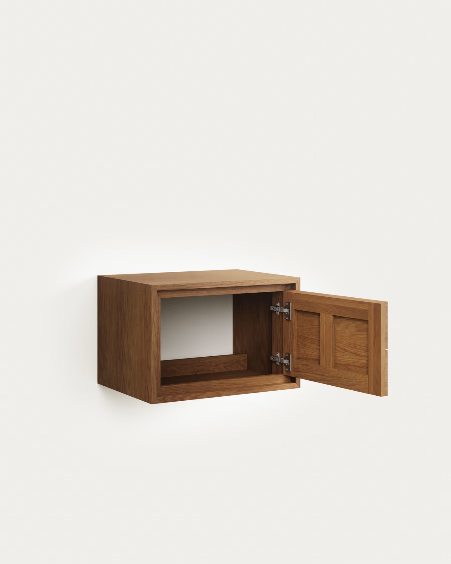 Kave Home Kenta Bathroom Furniture in Solid Teak Wood with a Walnut Finish, 60 x 45 cm