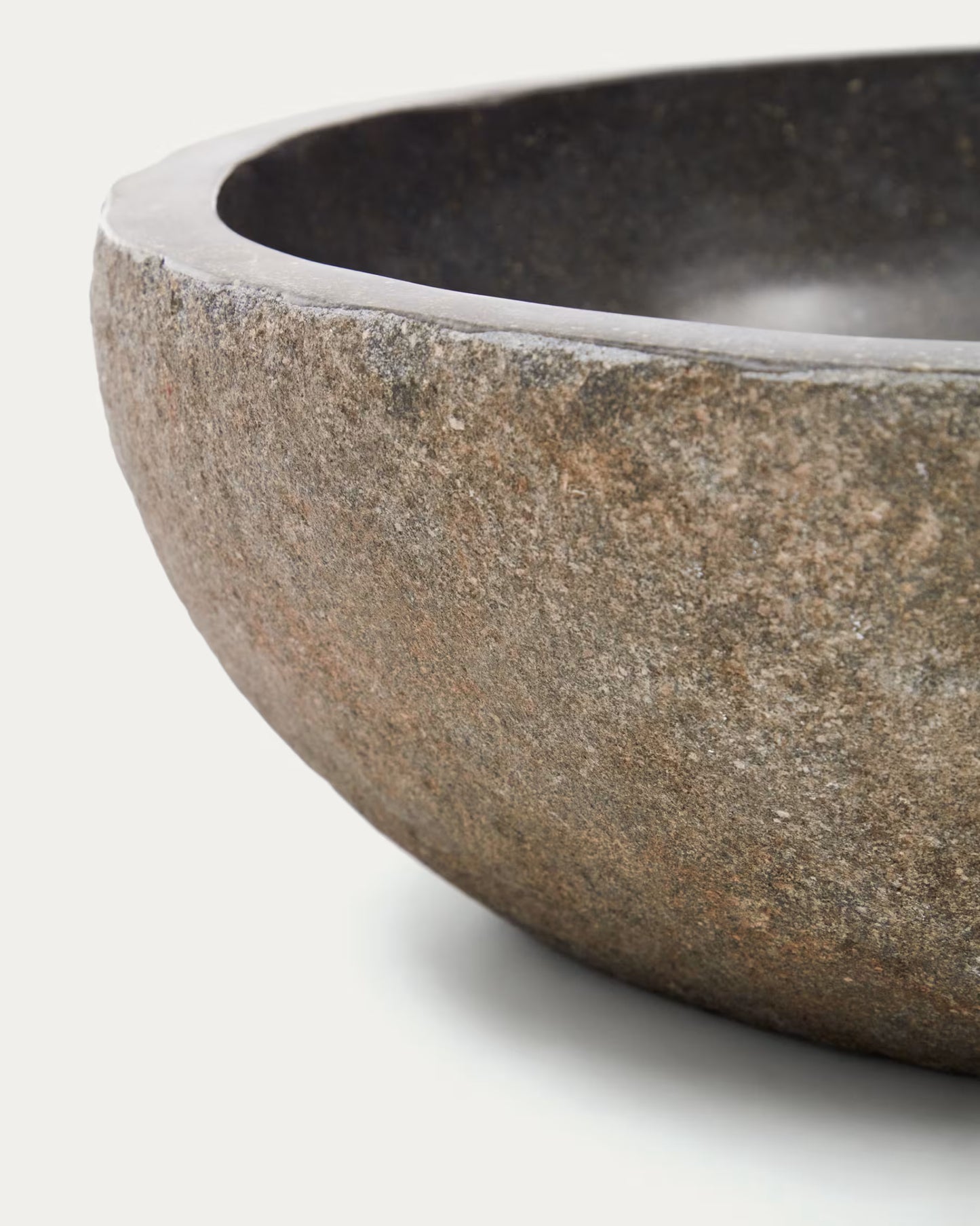 Kave Home Tetsu Stone Wash Basin, Ø 40 cm