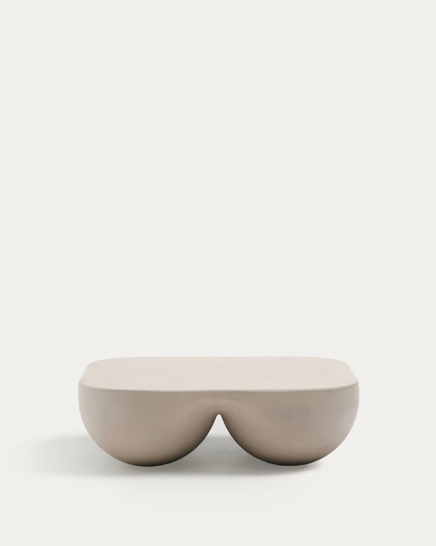 Kave Home Colba Polystone Coffee Table 100 x 100cm