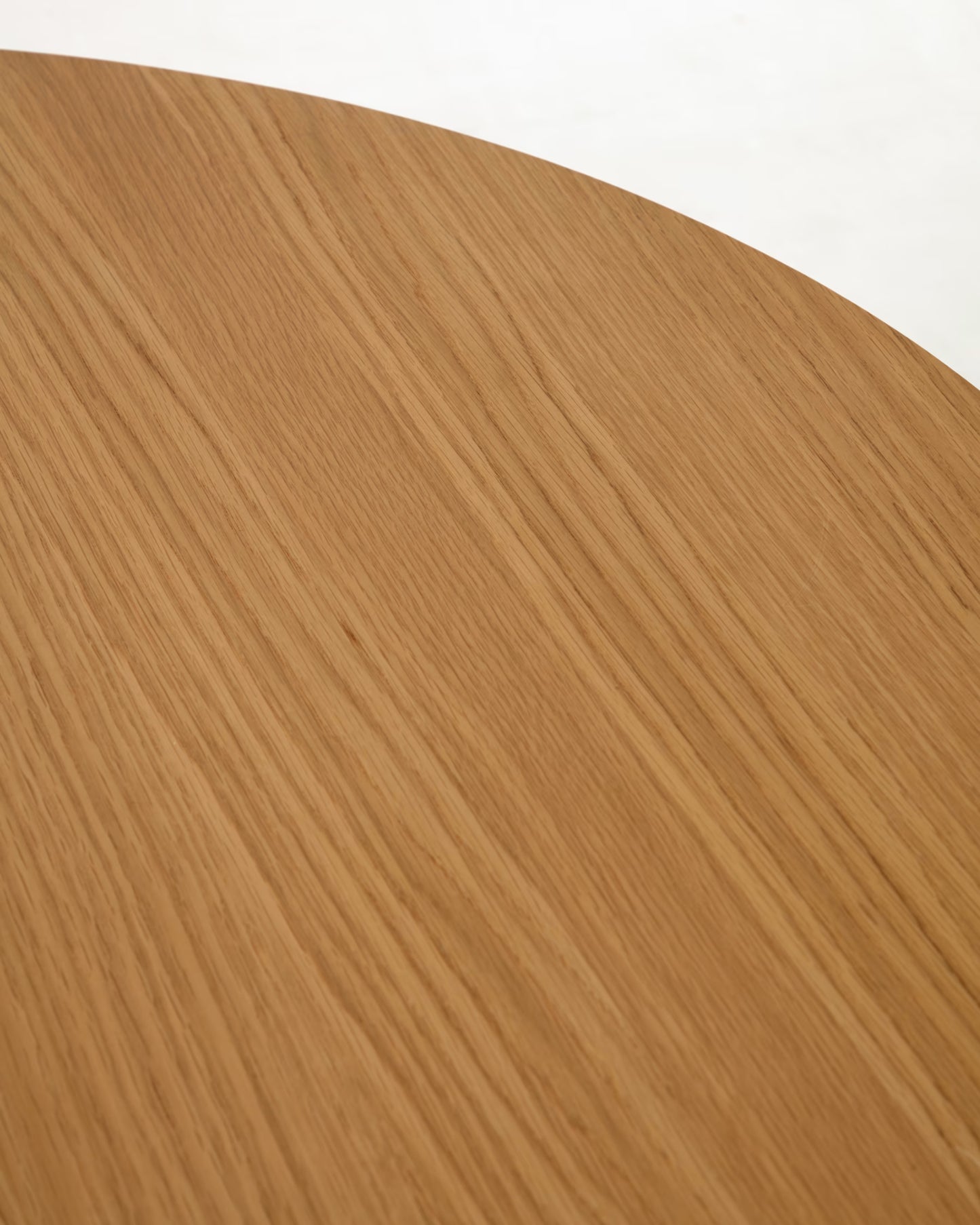 Kave Home Oqui Extendable Oak Veneer Table with Solid Wood Legs 160 (260) x 100 cm