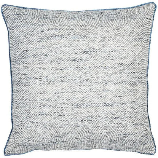 Malini Ripple Navy Cushion cushion  43 x 43