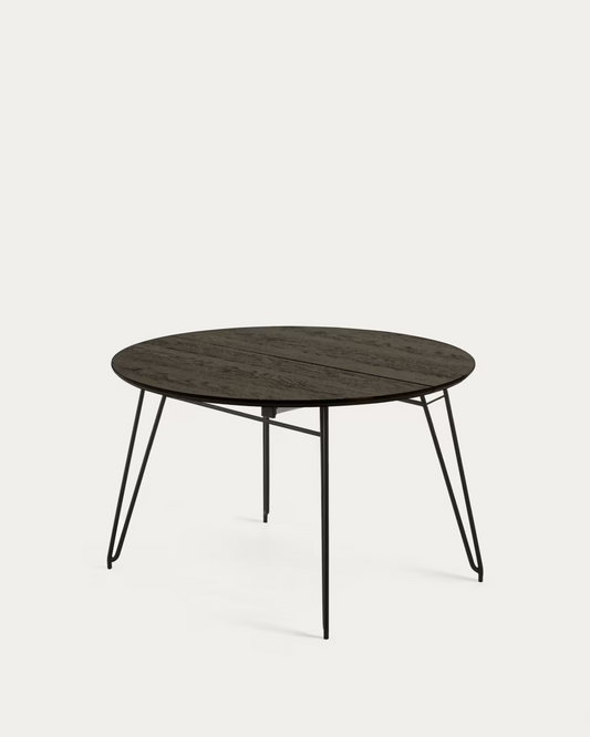 Kave Home Extendable Milian table Ø 120 (200) cm