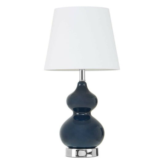 Heidy Table Lamp Reflective Metallic And Contemporary Accents Tapered Design